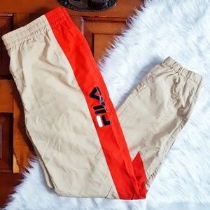 FILA + UO Barnet Wind Pant Neutral Multi Medium NWT FILA + UO Barnet Wind Pant Neutral Multi Medium NWT